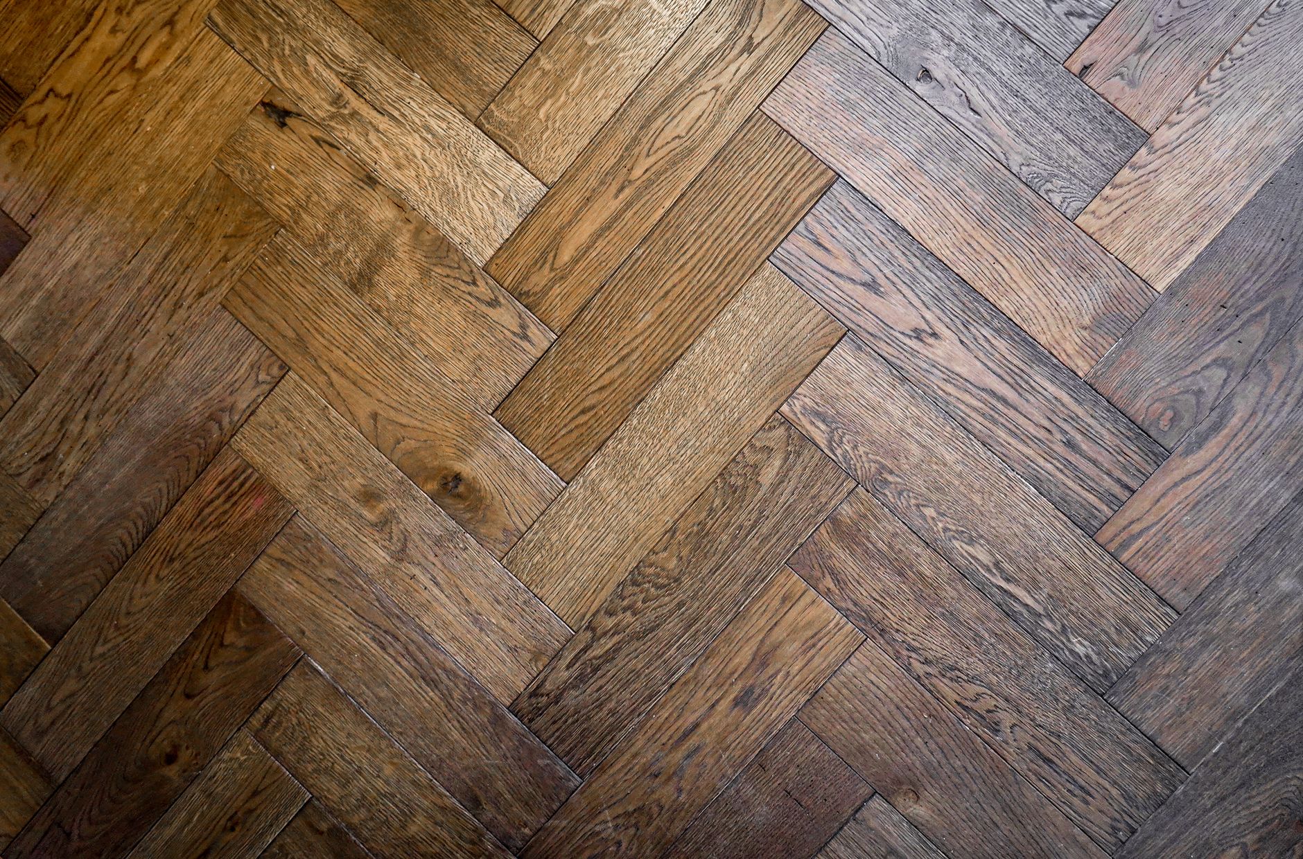 A pristine spotless home layout after robotic scrub cycle completed